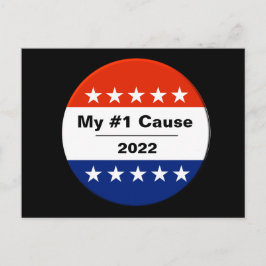 Mijn verkiezingskwestie Briefkaart 2022