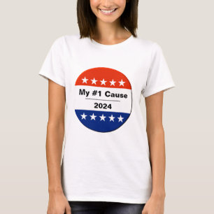 Mijn verkiezingsprobleem 2024 Button T-shirt