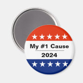 Mijn verkiezingsprobleem 2024 magneet (Voorkant / Achterkant)