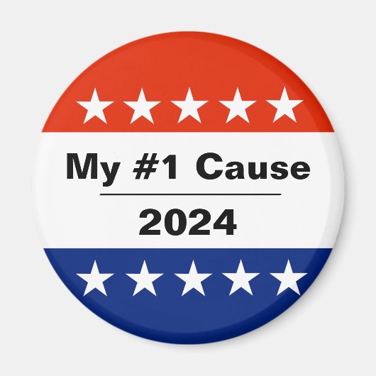 Mijn verkiezingsprobleem 2024 magneet (Voorkant)