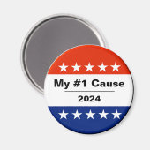 Mijn verkiezingsprobleem 2024 magneet (Voorkant / Achterkant)