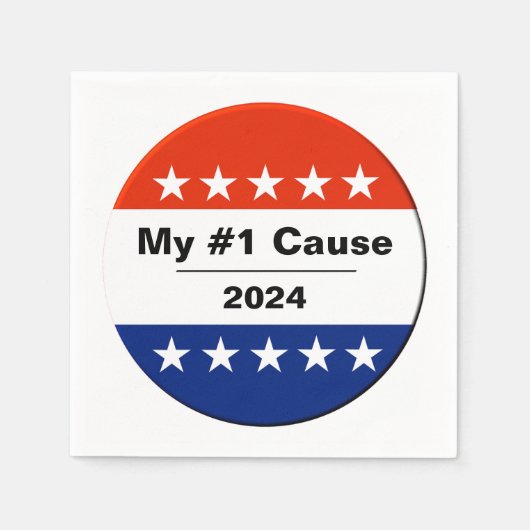 Mijn verkiezingsprobleem 2024 servet (Voorkant)