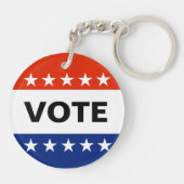 Mijn verkiezingsprobleem 2024 sleutelhanger (Achterkant)