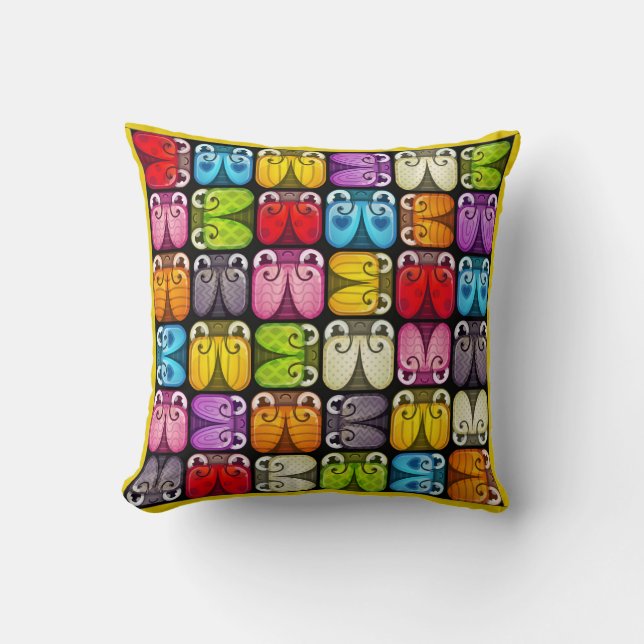 Mijn verkoop - Mod Bugs - Zie Achterzijde - Pillow Kussen (Voorkant)