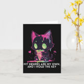 Mijn verlangens zijn de mijne en ik heb de stoïcij kaart (Gele Bloem)