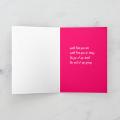 Mijn verloofde Valentijnsdag Feestdagen Kaart (Binnen)