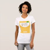 Mijn verloren t-shirt voor vrouwen (Voorkant volledig)