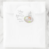 Mijn Verlosser leeft Pasen Sticker (Tas)