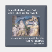 Mijn Verlosser Levend - Magneet (Voorkant)