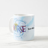 Mijn verpleegstersmotto koffiemok (Voorkant links)