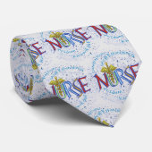 Mijn verpleegstersmotto stropdas (Opgerold)