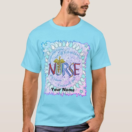 Mijn verpleegstersmotto t-shirt (Voorkant)