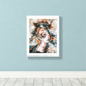 Mijn verstand verliezen canvas afdruk (Insitu (Houten vloer))