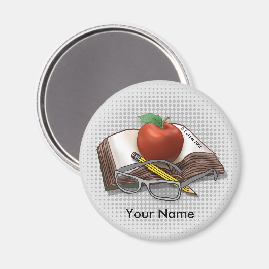 Mijn vervangende docentenmagneet magneet (Voorkant / Achterkant)