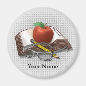 Mijn vervangende docentenmagneet magneet (Voorkant)