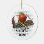 Mijn vervangende leraar Ornament (Links)