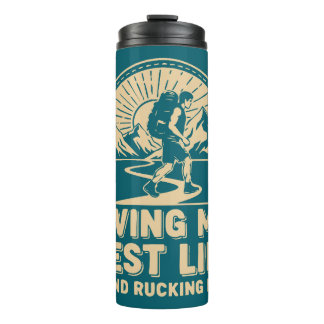 Mijn vestleven leven en Rucking het! Thermosbeker
