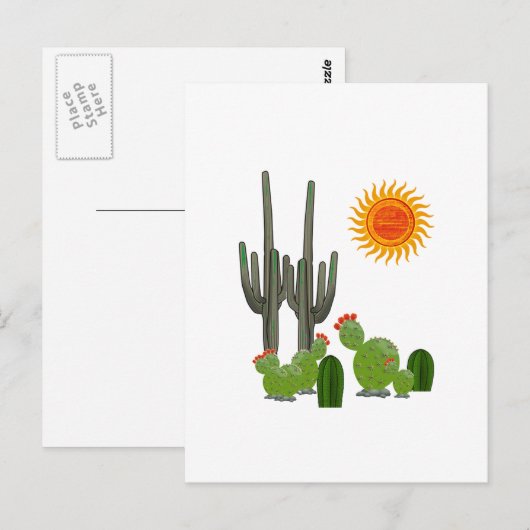 MIJN VIBE DESERTEREN BRIEFKAART (Voorkant / Achterkant)