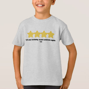 Mijn vierde verjaardag! t-shirt