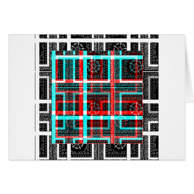 Mijn vierkant doolhof ontwerp (Voorkant Horizontaal)
