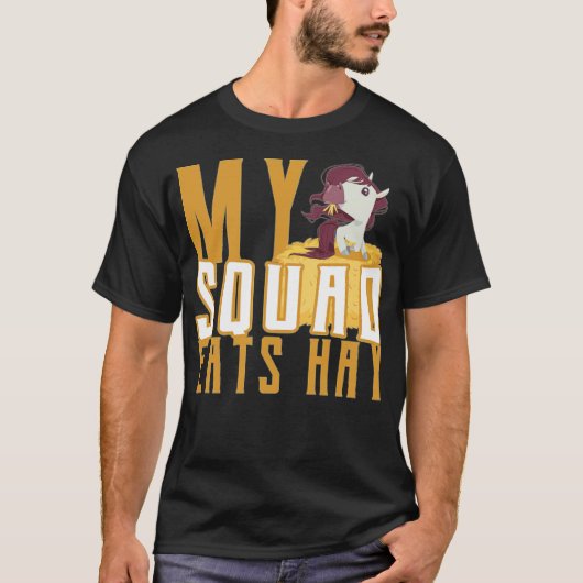 Mijn vierkant eet grappige dieren - t-shirt (Voorkant)