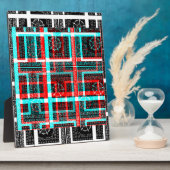 Mijn vierkant Maze-ontwerp Fotoplaat (Zijkant)