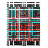 Mijn vierkant Maze-ontwerp Notitieboek (Voorkant)