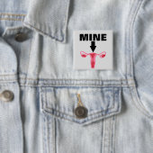 MIJN VIERKANTE BUTTON 5,1 CM (In situ)