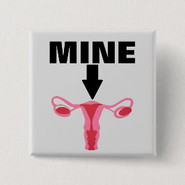 MIJN VIERKANTE BUTTON 5,1 CM
