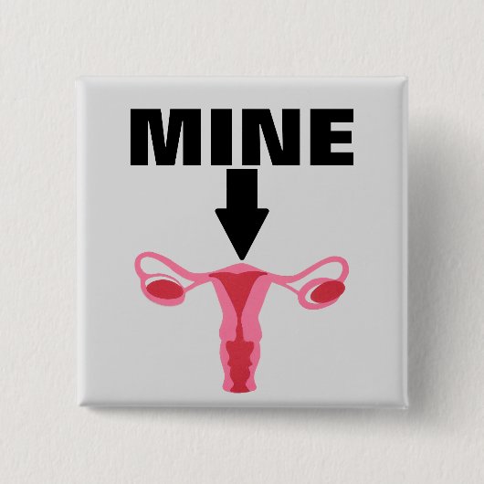 MIJN VIERKANTE BUTTON 5,1 CM (Voorkant)