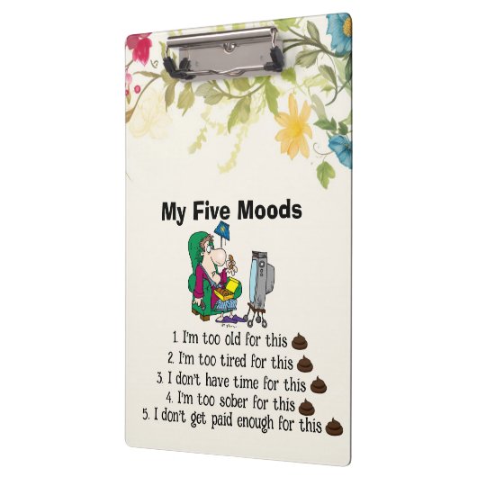 Mijn vijf stemmingen klembord (Links)