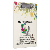 Mijn vijf stemmingen klembord (Rechts)