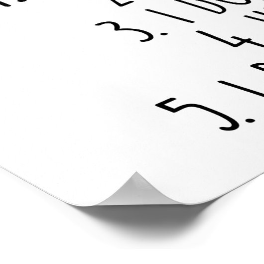 Mijn vijf stemmingen poster (Hoek)