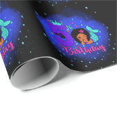 Mijn vijfde verjaardag Zeemeermaid Cadeaupapier (Rol Hoek)