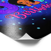 Mijn vijfde verjaardag Zeemeermaid Foto Afdruk (Hoek)