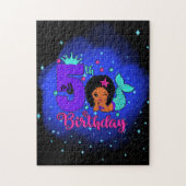 Mijn vijfde verjaardag Zeemeermaid Legpuzzel (Verticaal)