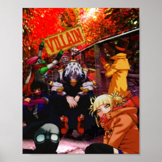 Mijn Villain Academia Poster