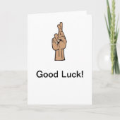 Mijn vingers kruisen kaart (Voorkant)