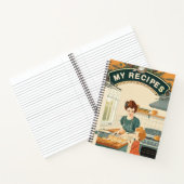 Mijn vintage recepten notitieboek (Binnen)
