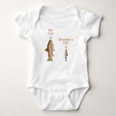 Mijn vis Oma's vis Romper (Voorkant)