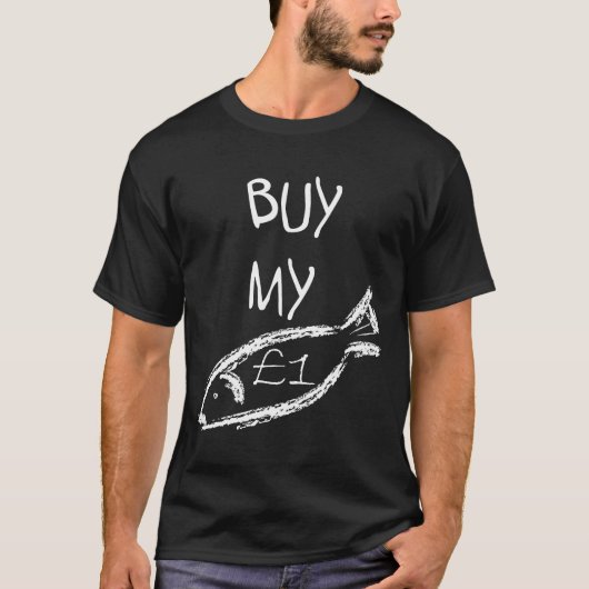 Mijn vis van één pond kopen t-shirt (Voorkant)