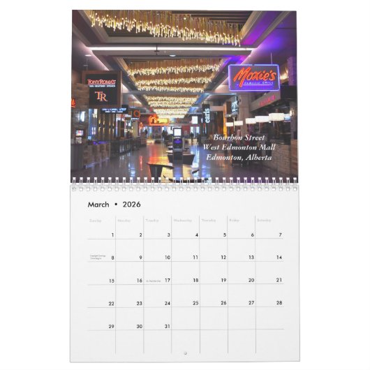 Mijn visies van Canada Wall Calendar Kalender (Mar 2026)