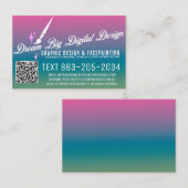 MIJN VISITEKAARTJES ONTWERP (Voorkant / Achterkant)