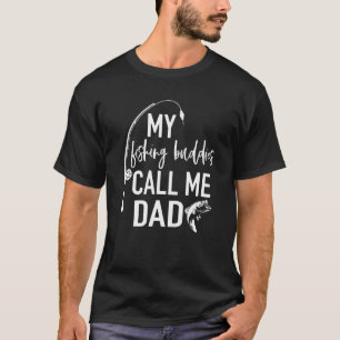 Mijn vismaatjes noemen me papa Vaderdag verjaardag T-shirt