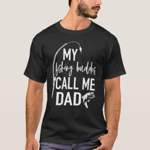 Mijn vismaatjes noemen me papa Vaderdag verjaardag T-shirt