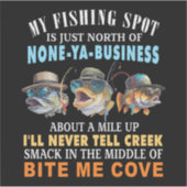 MIJN VISPLEK STICKER (Voorkant)