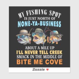 MIJN VISPLEK STICKER