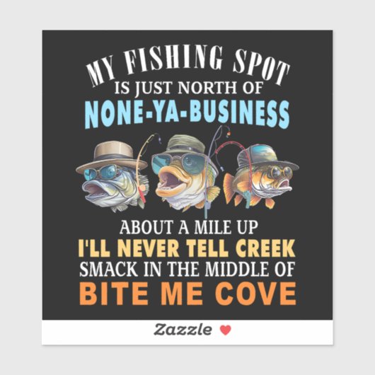 MIJN VISPLEK STICKER (Vel)