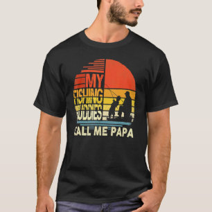 Mijn Vissen boeddies noemen me Papa Vaderdag 1 T-shirt