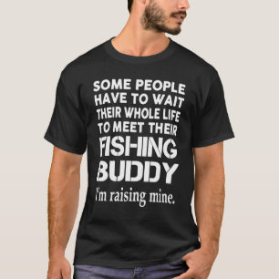 Mijn Vissende boeddy ophalen T-shirt